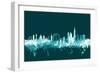 London England Skyline-Michael Tompsett-Framed Art Print