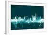 London England Skyline-Michael Tompsett-Framed Art Print