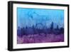 London England Skyline-Michael Tompsett-Framed Art Print