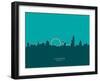 London England Skyline-Michael Tompsett-Framed Art Print