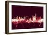 London England Skyline-Michael Tompsett-Framed Premium Giclee Print