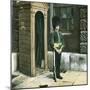 London (England), Soldier on Guard Duty in Front of Saint James Palace-Leon, Levy et Fils-Mounted Photographic Print