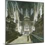 London (England), St Paul's Cathedral, Inside-Leon, Levy et Fils-Mounted Photographic Print