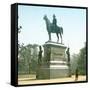 London (England), Statue of Wellington-Leon, Levy et Fils-Framed Stretched Canvas