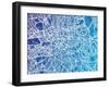 London England Street Map-Michael Tompsett-Framed Art Print