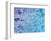 London England Street Map-Michael Tompsett-Framed Art Print