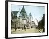 London (England), the Courthouse-Leon, Levy et Fils-Framed Photographic Print