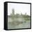 London (England), the Parliament Seen from the Quays-Leon, Levy et Fils-Framed Stretched Canvas