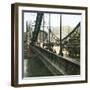 London (England), the Suspension Bridge-Leon, Levy et Fils-Framed Photographic Print