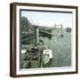 London (England), the Thames and the New Bridge-Leon, Levy et Fils-Framed Photographic Print