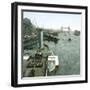 London (England), the Thames and the New Bridge-Leon, Levy et Fils-Framed Photographic Print