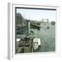 London (England), the Thames and the New Bridge-Leon, Levy et Fils-Framed Photographic Print