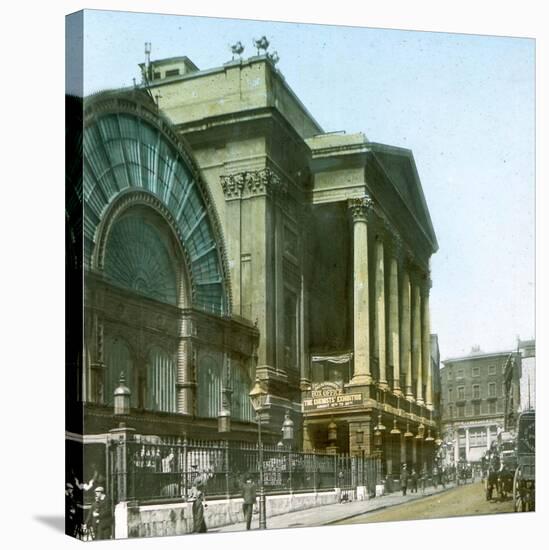 London (England), the Theater of Covent Garden-Leon, Levy et Fils-Stretched Canvas