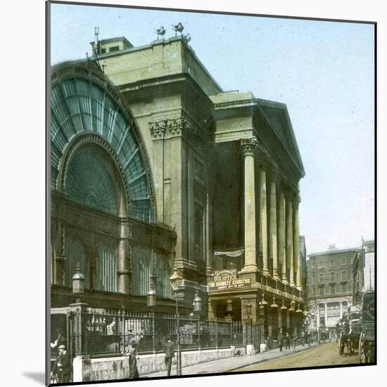 London (England), the Theater of Covent Garden-Leon, Levy et Fils-Mounted Photographic Print