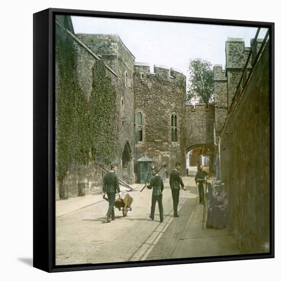 London (England), the Tower of London, the Bloody Tower-Leon, Levy et Fils-Framed Stretched Canvas