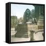 London (England), Trafalgar Square, around 1900-Leon, Levy et Fils-Framed Stretched Canvas