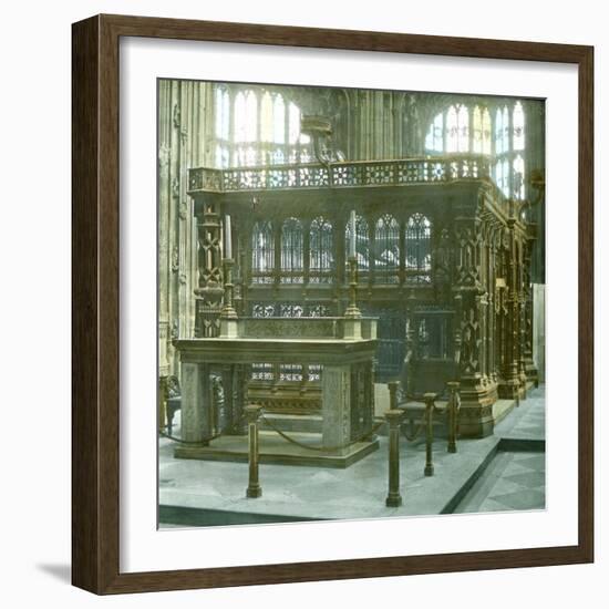 London (England), Westminster Abbey, the Tomb of Henry Vii-Leon, Levy et Fils-Framed Photographic Print