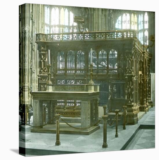London (England), Westminster Abbey, the Tomb of Henry Vii-Leon, Levy et Fils-Stretched Canvas