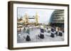 London Exposition - In the Style of Oil Painting-Philippe Hugonnard-Framed Giclee Print