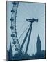 London Eye and Big Ben, South Bank, London, England-Alan Copson-Mounted Photographic Print