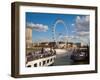 London Eye and River Thames, London, England, United Kingdom, Europe-Alan Copson-Framed Photographic Print