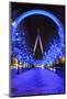 London Eye at Christmas-null-Mounted Art Print