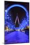 London Eye at Christmas-null-Mounted Art Print