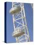 London Eye Ferris Wheel, London, England-Inger Hogstrom-Stretched Canvas