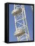 London Eye Ferris Wheel, London, England-Inger Hogstrom-Framed Stretched Canvas