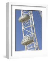 London Eye Ferris Wheel, London, England-Inger Hogstrom-Framed Photographic Print