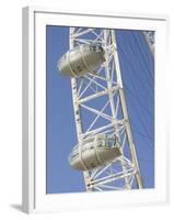 London Eye Ferris Wheel, London, England-Inger Hogstrom-Framed Photographic Print