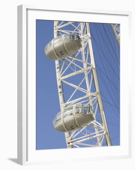 London Eye Ferris Wheel, London, England-Inger Hogstrom-Framed Photographic Print