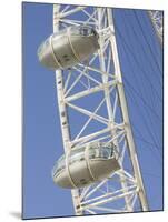 London Eye Ferris Wheel, London, England-Inger Hogstrom-Mounted Photographic Print
