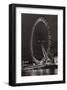 London Eye Ferris Wheel-null-Framed Art Print