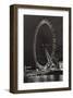 London Eye Ferris Wheel-null-Framed Art Print