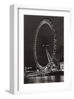 London Eye Ferris Wheel-null-Framed Art Print