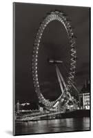 London Eye Ferris Wheel-null-Mounted Art Print