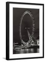 London Eye Ferris Wheel-null-Framed Art Print