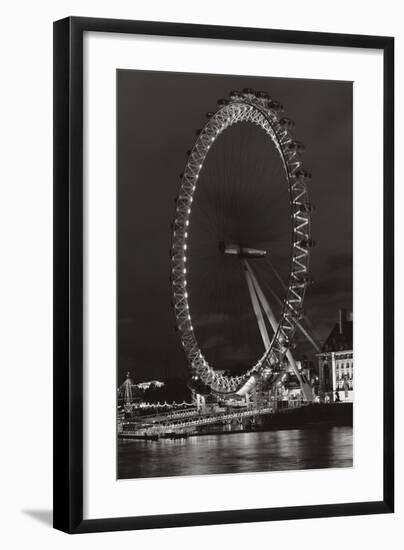 London Eye Ferris Wheel-null-Framed Art Print