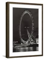 London Eye Ferris Wheel-null-Framed Art Print