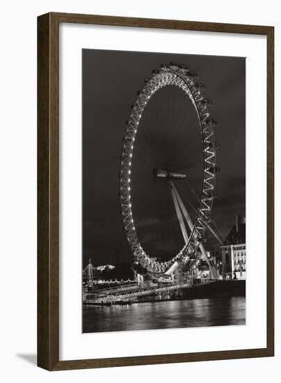 London Eye Ferris Wheel-null-Framed Art Print