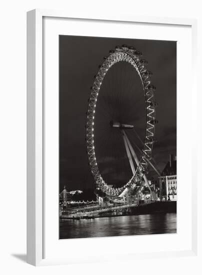 London Eye Ferris Wheel-null-Framed Art Print