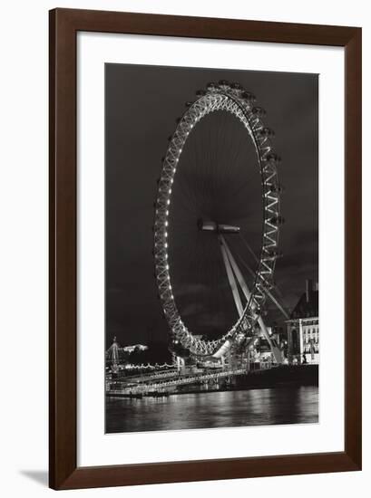 London Eye Ferris Wheel-null-Framed Art Print