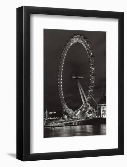 London Eye Ferris Wheel-null-Framed Art Print