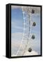 London Eye in London, England-Carlo Acenas-Framed Stretched Canvas