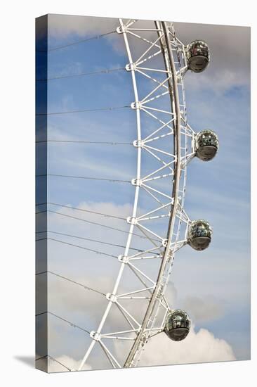 London Eye in London, England-Carlo Acenas-Stretched Canvas