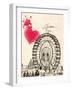 London Eye in Pen-Morgan Yamada-Framed Art Print