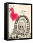 London Eye in Pen-Morgan Yamada-Framed Stretched Canvas