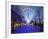 London Eye Is Giant Ferris Wheel, Banks of Thames Constructed for London's Millennium Celebrations-Julian Love-Framed Photographic Print