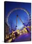 London Eye Is Giant Ferris Wheel, Banks of Thames Constructed for London's Millennium Celebrations-Julian Love-Stretched Canvas